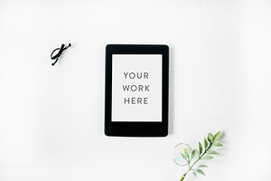 Styled Kindle Ebook Mockup