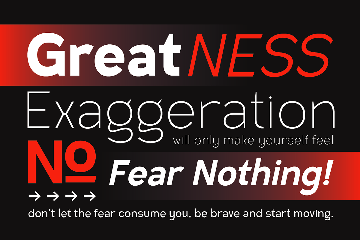 Zagist Font Family, a Sans Serif Font by Patria Ari (P4tcreativa) (Photo 4 of 13)