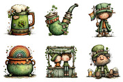 whimsical st patricks day, an Illustration by CreationArt (Thumbnail 2 of 5)