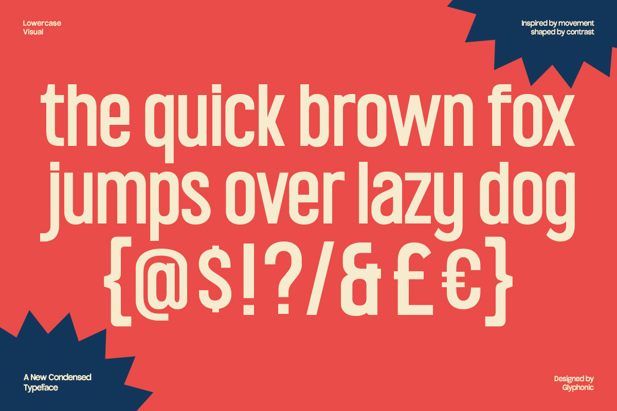 GC Thype - New Condensed Sans, a Sans Serif Font by Glyphonic (Photo 11 of 15)