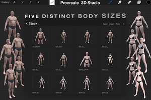 Tattoo Studio - Procreate 3d Models