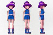Witch character design, a Person Illustration by VaraNa Art (Thumbnail 3 of 9)