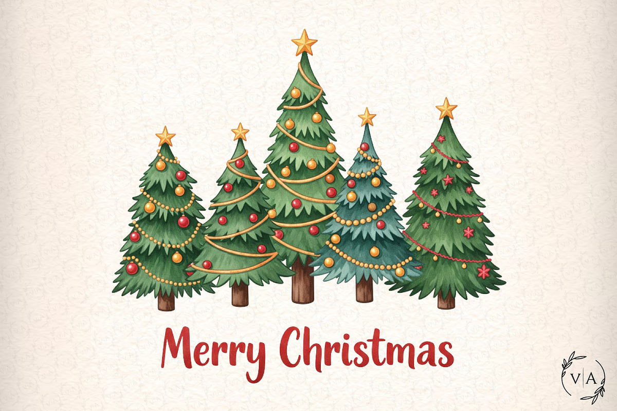 Merry Christmas PNG, an Illustration by Craft Nest (Photo 1 of 6)