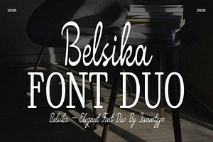 Belsika — Serif & Script Font Duo