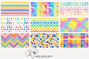 80 pastel geometric seamless pattern, a Pattern Graphic by Poppy Lane Studio (Thumbnail 9 of 11)