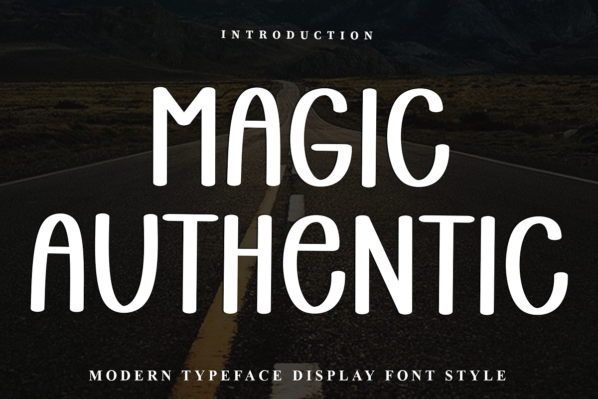 Magic Authentic, a Script Font by FreshTypeINK (Photo 1 of 8)