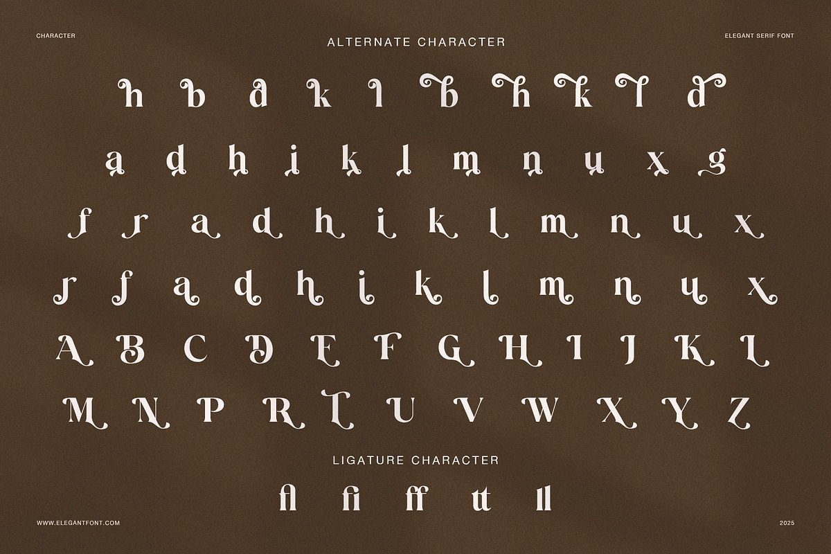 Balfour Beatty Elegant Serif Font, a Serif Font by Elegant Font (Photo 8 of 8)