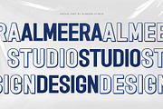 Archie, a Sans Serif Font by Almeera Std (Thumbnail 5 of 6)
