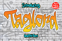 Taglord is a graffiti-tagging font