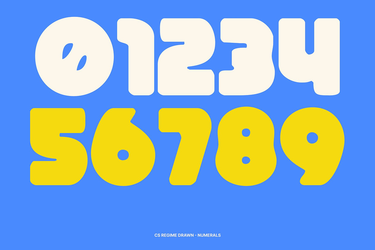 CS Regime Drawn, a Sans Serif Font by Craft Supply Co. (Photo 5 of 8)