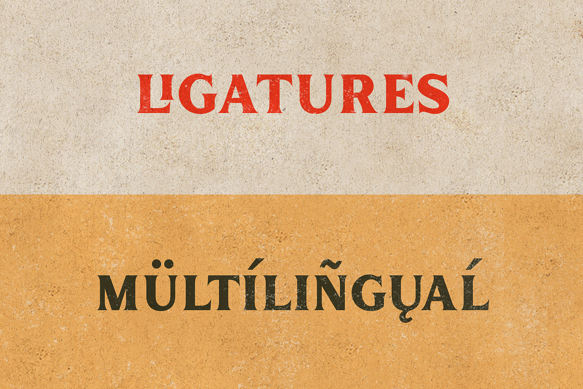 Inlander - Retro Display Font, a Serif Font by Edignwn Type (Photo 10 of 12)