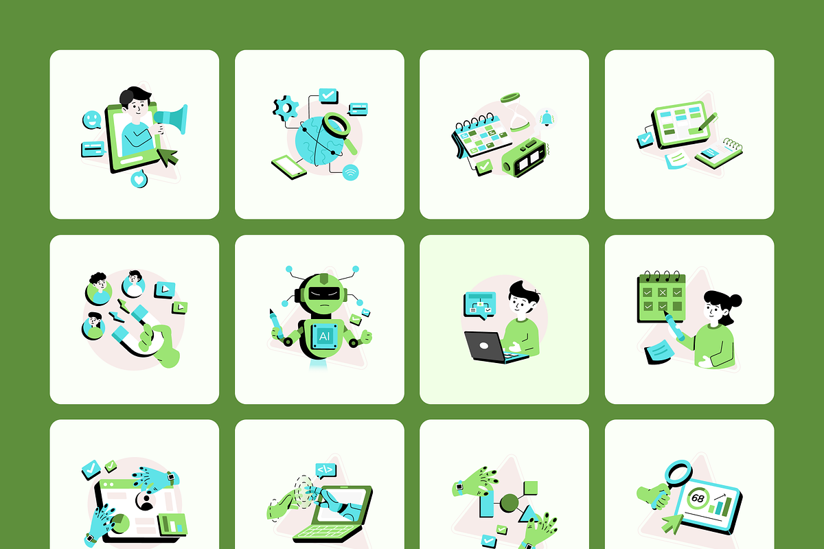 Business Ecosystem Illustrations, a Duotone Icon by Vectors Market (Photo 8 of 10)
