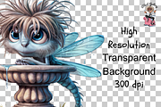 Funny Dragonfly PNG Bundle, a Graphic by Clipart Bloom (Thumbnail 12 of 14)