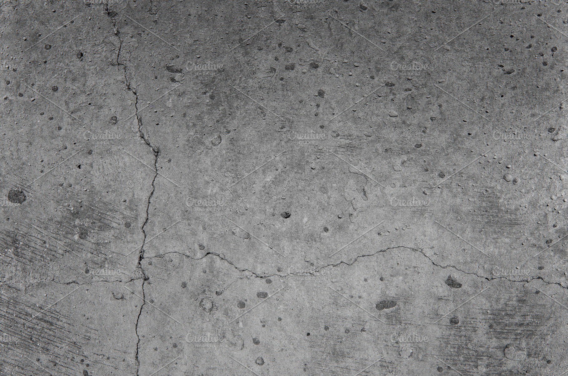 Concrete wall texture with cracks containing abstract, aged, and ancient, an Abstract Photo by NickSorl Shop