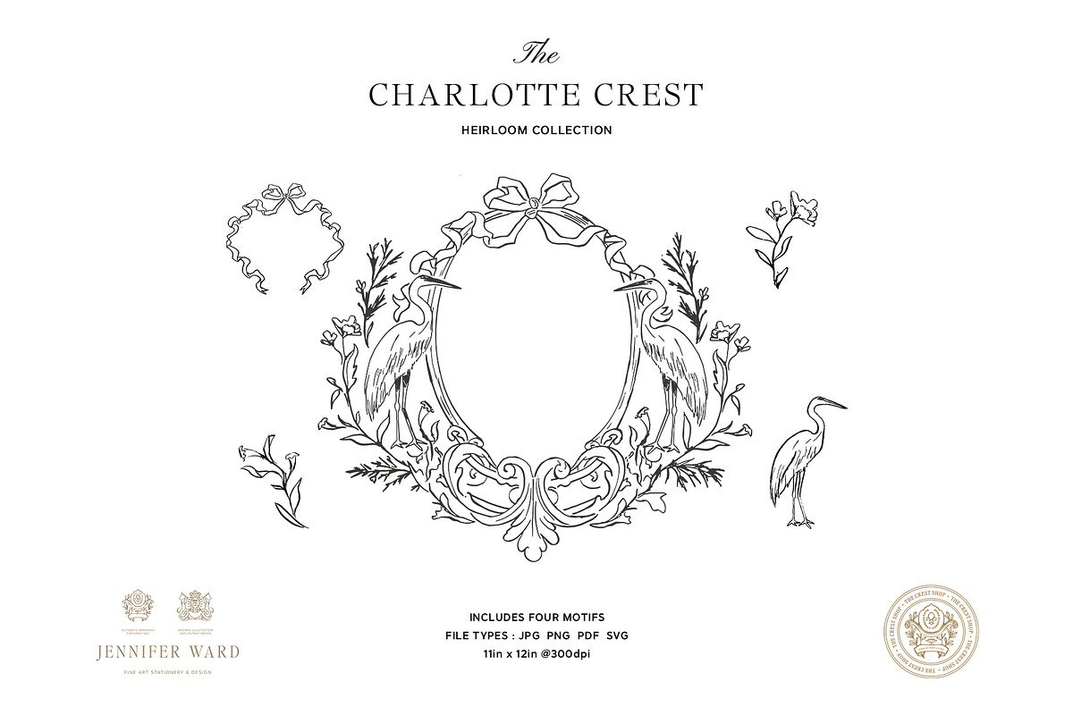 Charlotte ~ License for One Event, a Graphic by Jennifer Ward Studio (Photo 1 of 2)
