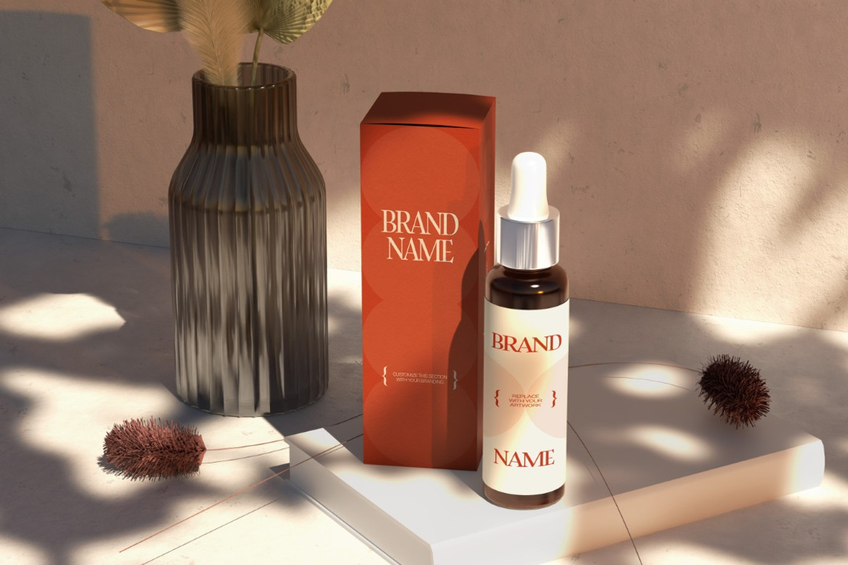 Skincare Box Packaging Mockup, a Packaging Mockup by graphicook (Photo 3 of 4)