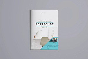 Interior Design Brochure, a Brochure Template by retrographix