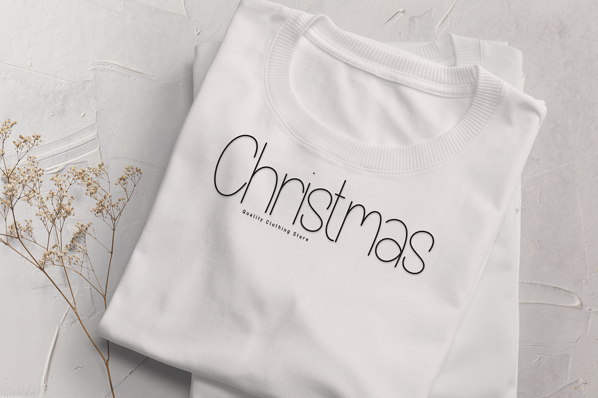 Santa Present | Script Font, a Script Font by Scratchones (Photo 2 of 8)
