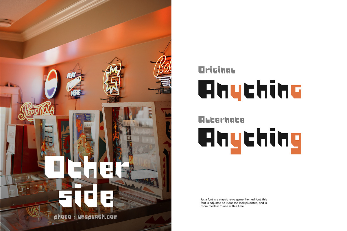 Juga Font, a Font by Phoenix Dungeon (Photo 5 of 9)