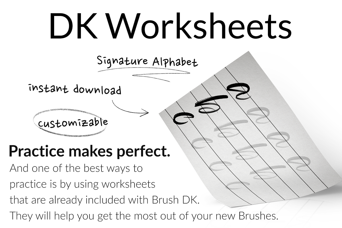 Brush DK for Procreate! preview 4