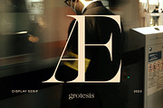 grotesis | Modern Minimalism, a Serif Font by InkwellTypeCo (Thumbnail 9 of 17)