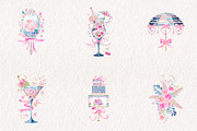 Unique Summer Mosaic Style Coquette, a Work Illustration by CreationArt (Thumbnail 3 of 7)
