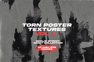 Torn Poster Textures Vol. 1