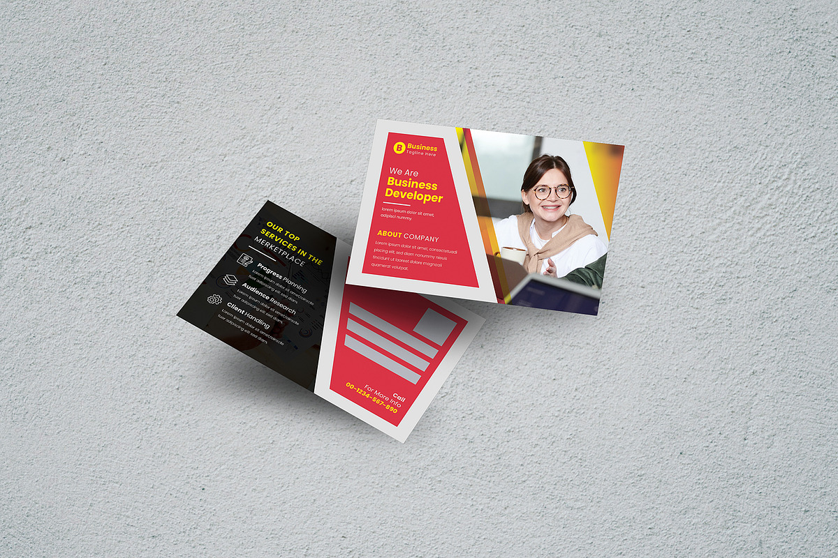 Post Card Template, a Stationery Template by creative-som (Photo 3 of 3)