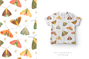 Butterfly seamless patterns, a Pattern Graphic by viktoriiavk (Thumbnail 5 of 7)