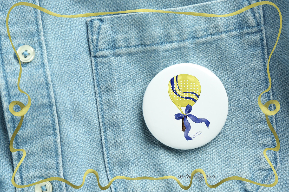 Padel Tennis - Clipart & Patterns, a Sport Illustration by ArtMaslyana (Photo 7 of 8)