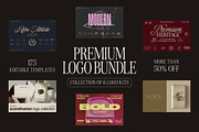 Premium Logo Bundle, a Branding & Logo Template by Orca Design (Thumbnail 1 of 19)