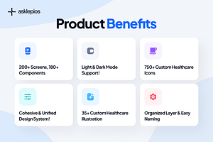 Asklepios Ui Kit: AI Healthcare App