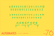 Saxo Grammaticus Font + Extras, a Sans Serif Font by Jonas Stensgaard (Thumbnail 4 of 27)