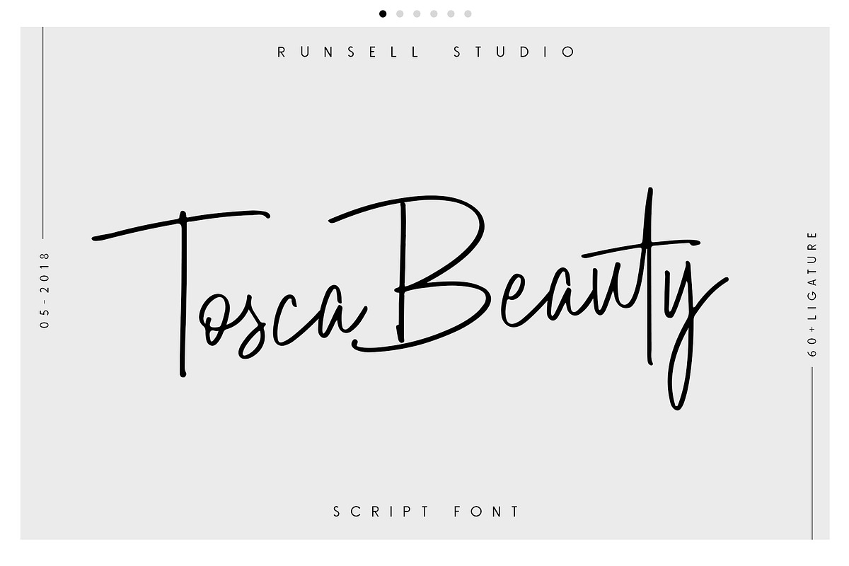 Tosca Beauty Handwritten Font