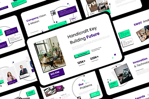 Digital Agency Powerpoint, a Presentation Template by Hammad Arif