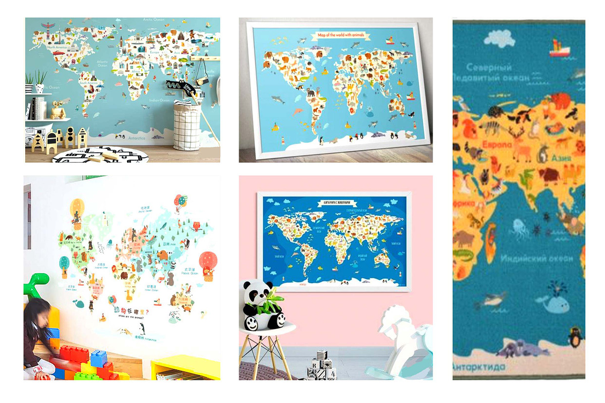 World MAP Creator NEW DIY, an Object Graphic by Rimma (Photo 10 of 11)