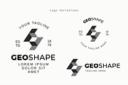 GeoShape - Premium Logo Template, a Branding & Logo Template by Minimalist Logos (Thumbnail 3 of 7)