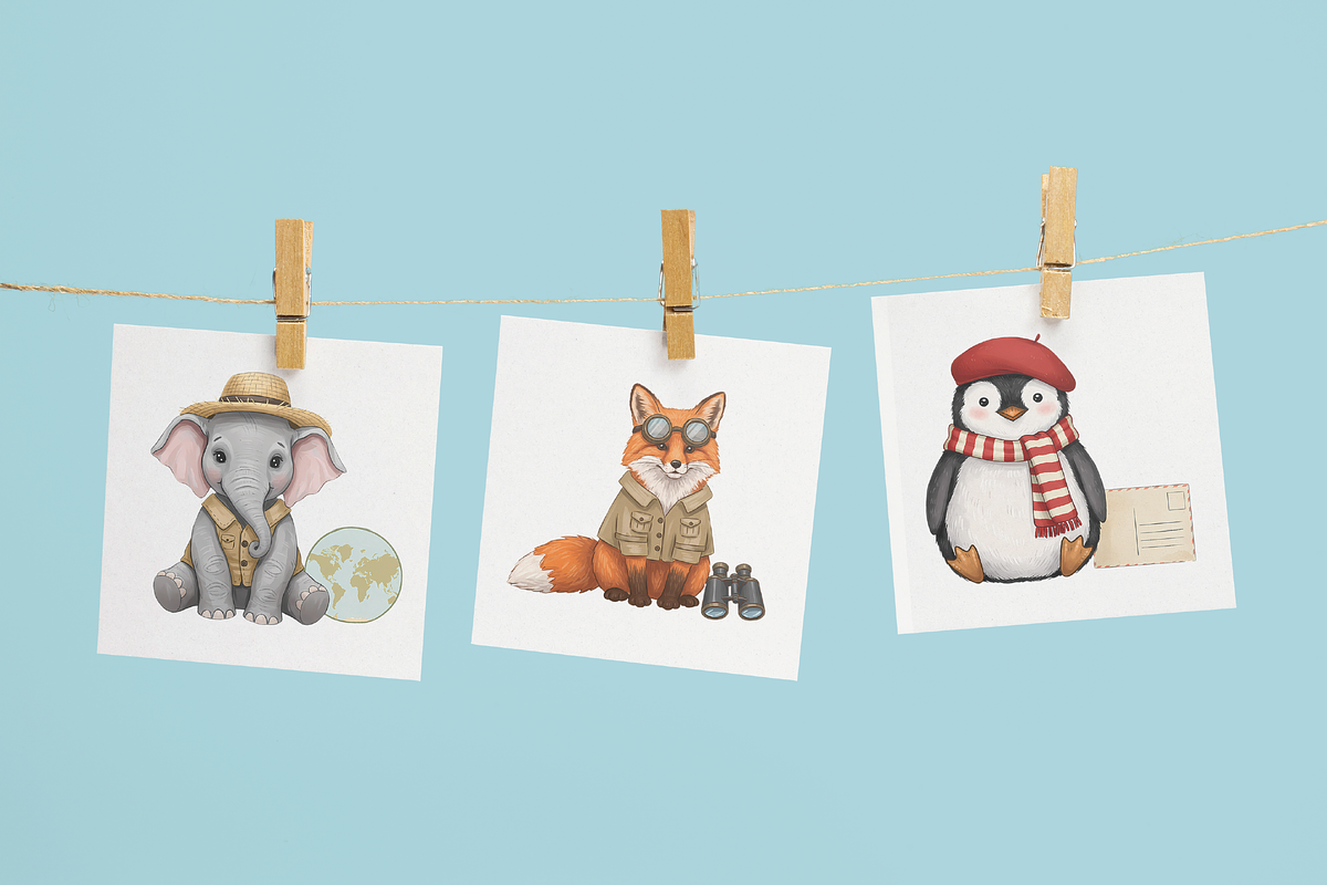Wanderlust Animals, an Illustration by lokfrid (Photo 5 of 6)