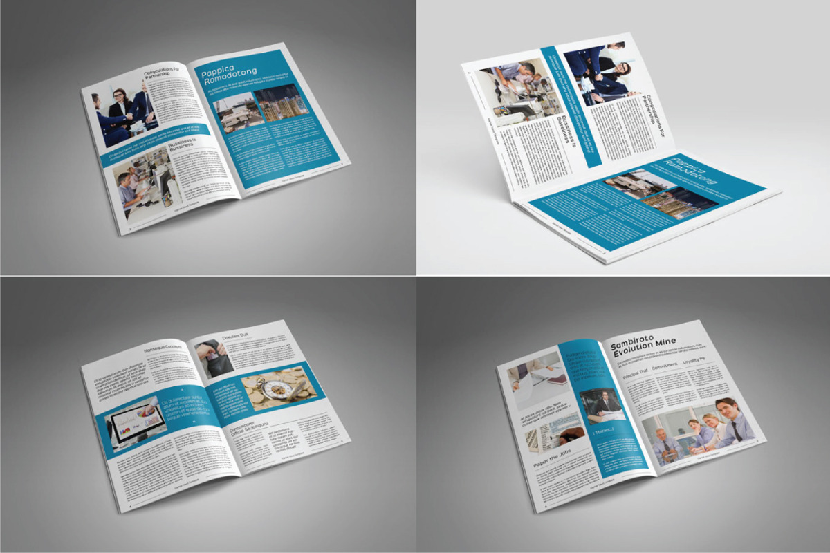 A4 Market News, a Brochure Template by marone (Photo 3 of 5)