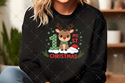 Baby First Christmas PNG, an Illustration by Craft Nest (Thumbnail 6 of 6)