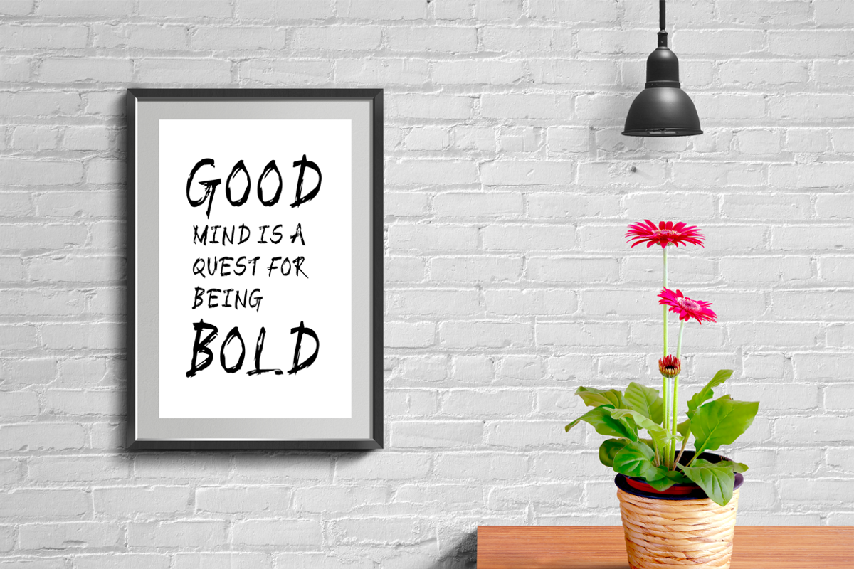 BIGBANG - Handmade Brush Font preview 5