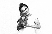 Pencil Sketch Photo Effect Photoshop, a Layer Style Add-On by liptouse (Thumbnail 6 of 9)
