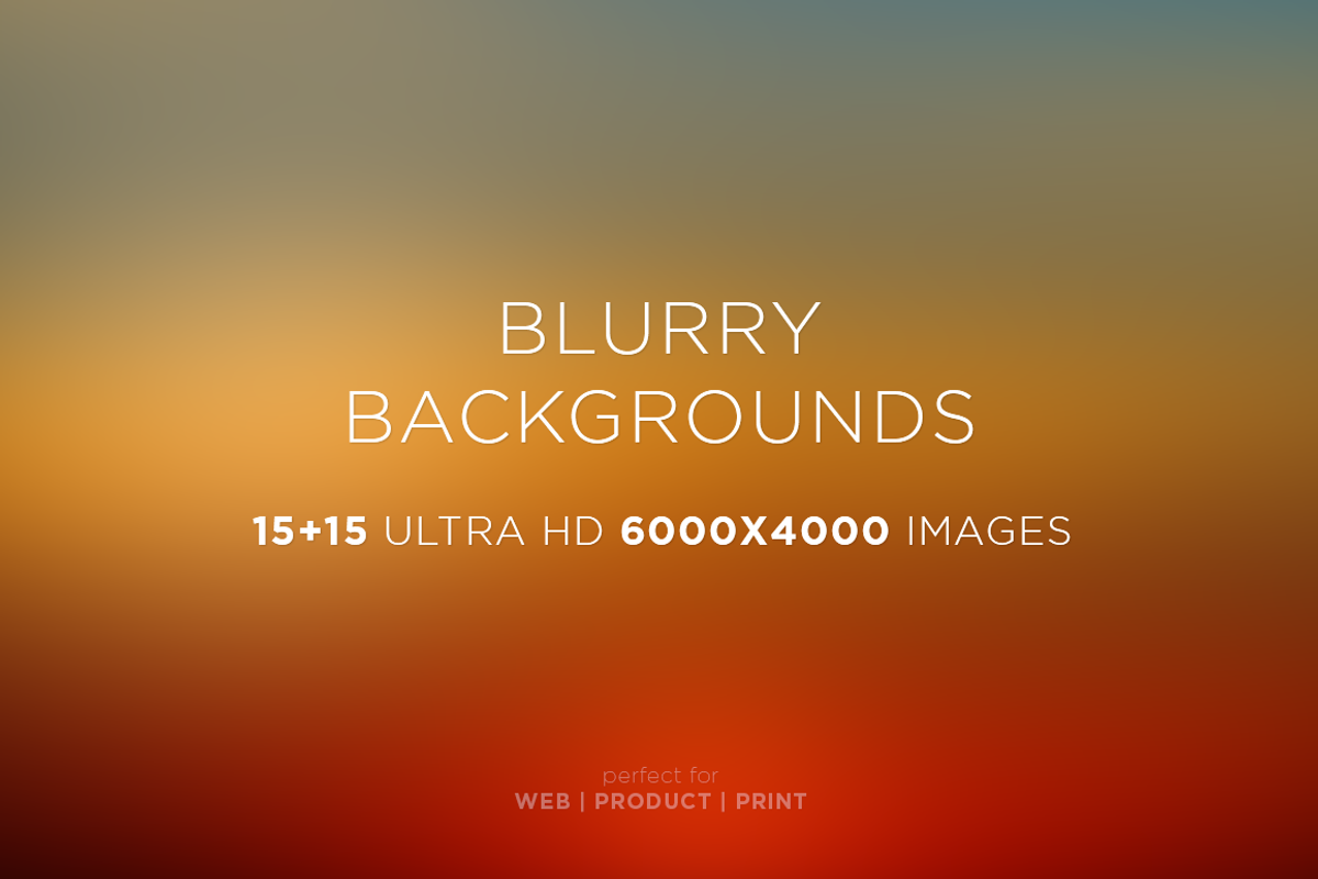 Blurred Backgrounds Bundle, a Texture Graphic by Michal Chovanec (Photo 3 of 6)