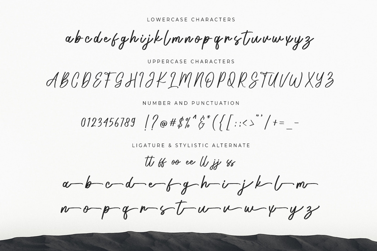 Elissa Signature - Handwritten Font, a Script Font by Bluestype Studio (Photo 9 of 10)