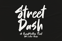 Street Dash – Handwritten Brush Font