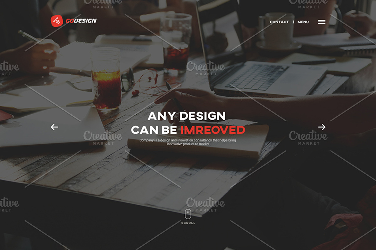 GO Slider & Menu Designs, a Templates & Theme by Awns Creators (Photo 2 of 9)