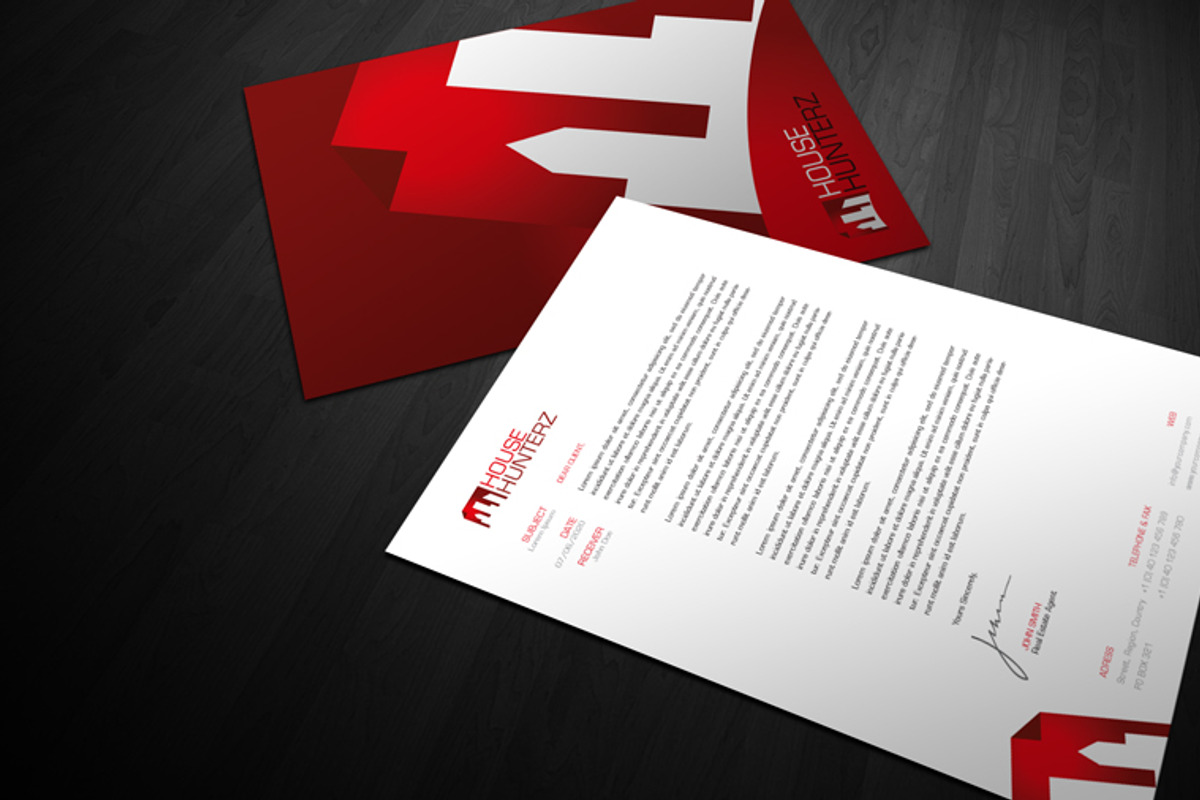RW Real Estate Identity + Logo, a Stationery Template by Reclameworks (Photo 4 of 5)