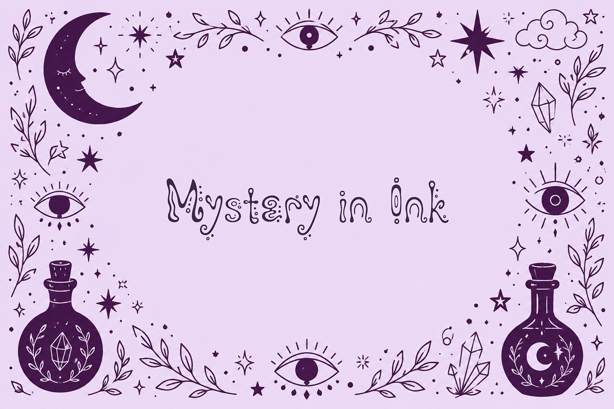 Doodlemyst Mystical Doodle Font, a Handwritten Font by Graphic Spirit (Photo 7 of 8)