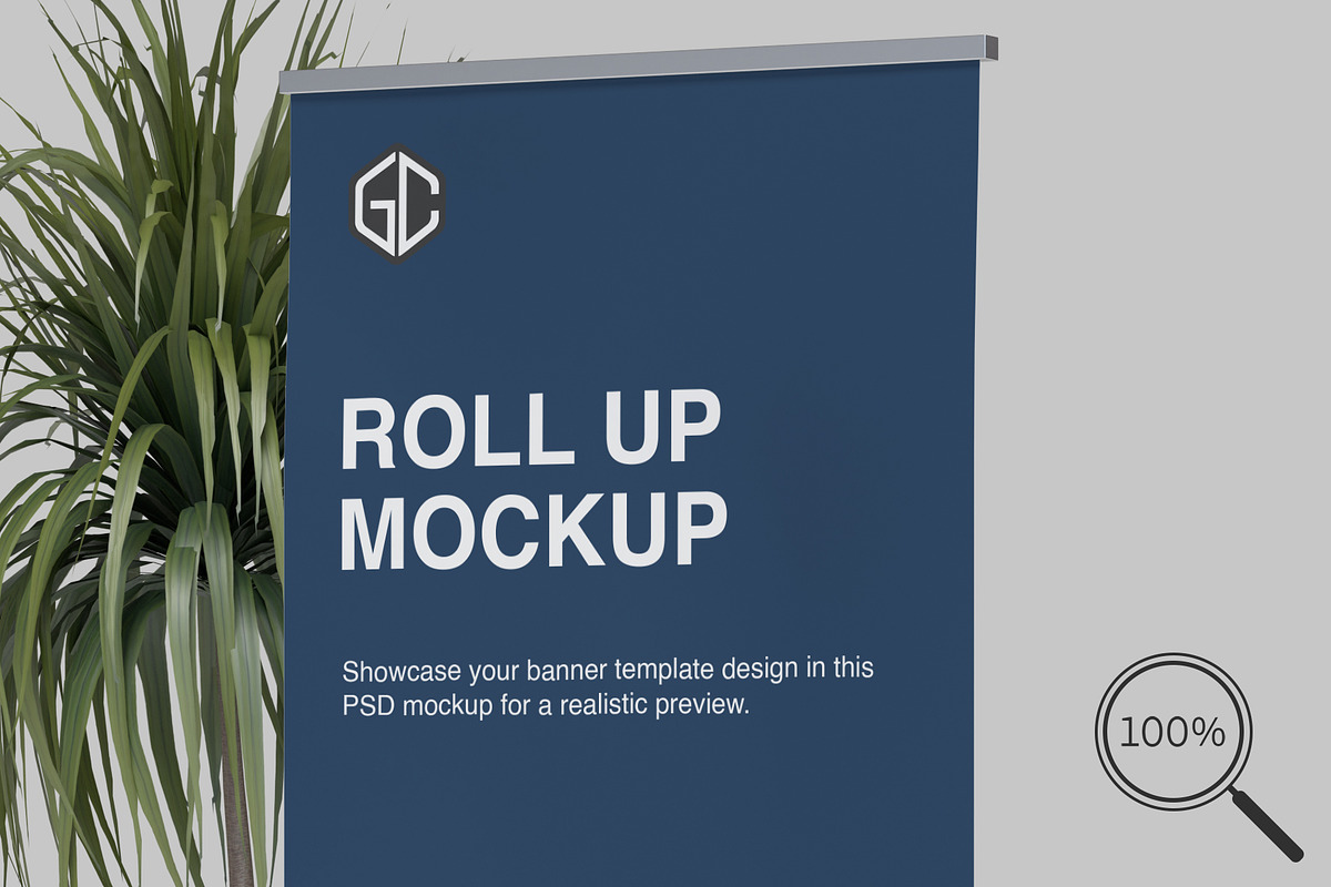 Roll Up Banner Mockups, an Advertising Mockup by graphiccrew (Photo 8 of 10)