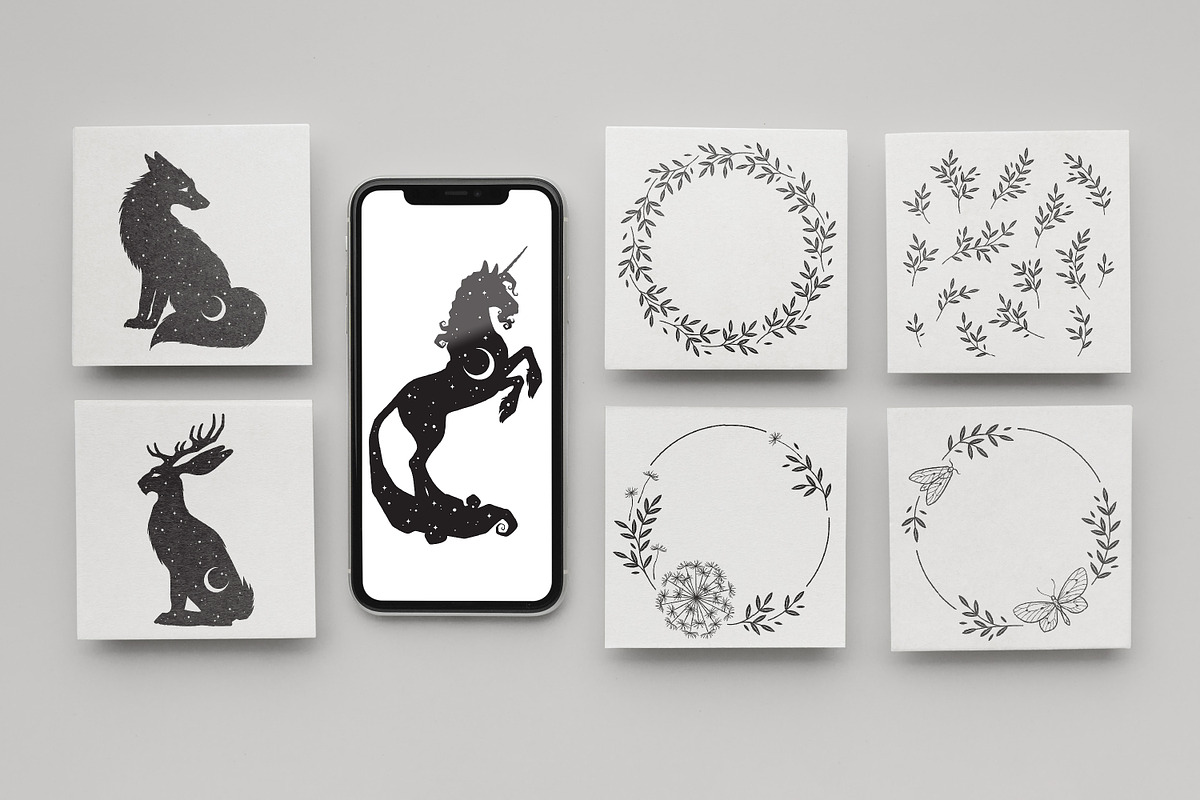 Mystery Forest Arts and Patterns, an Animal Illustration by Croisy (Photo 2 of 10)